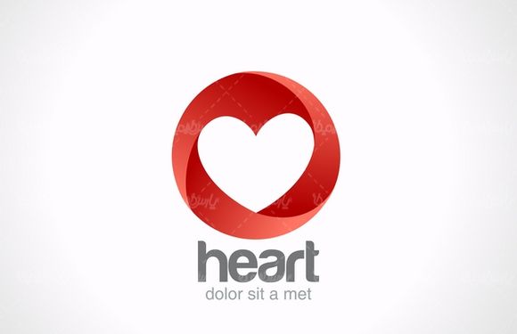 دانلود وکتور لوگو قلب