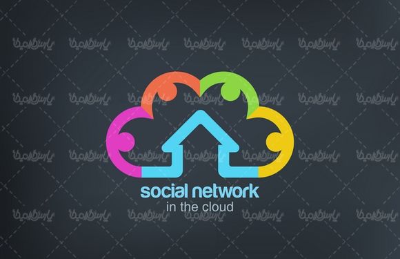 دانلود وکتور لوگو ابر