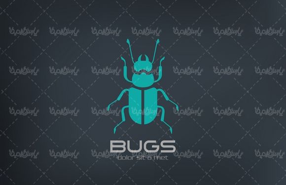 دانلود وکتور لوگو سوسک