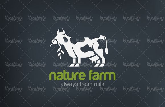 دانلود وکتور لوگو گاو