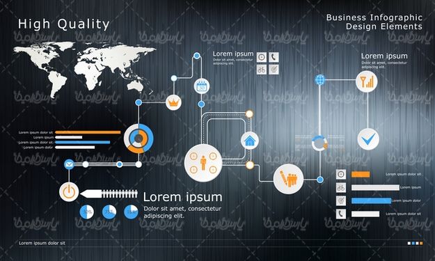 دانلود وکتور اینفوگرافی