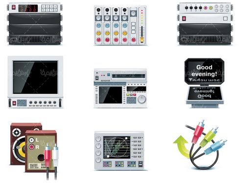 وکتور تجهیزات صدابردرای