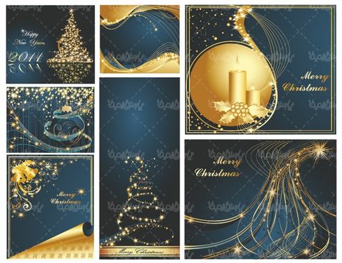 وکتور افکت نور طلایی