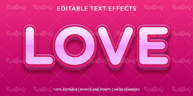 Vector text style