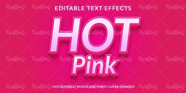 Vector text style