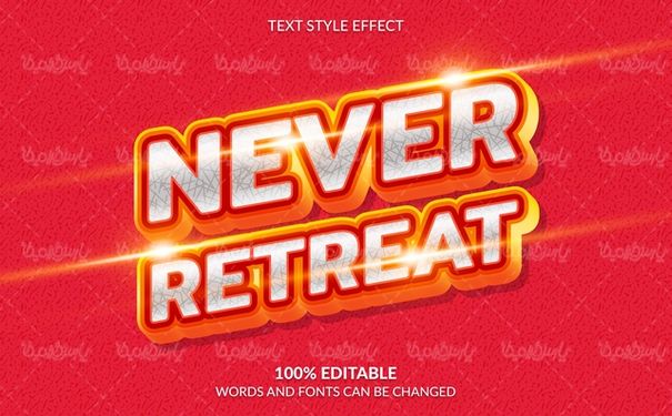 Vector text style