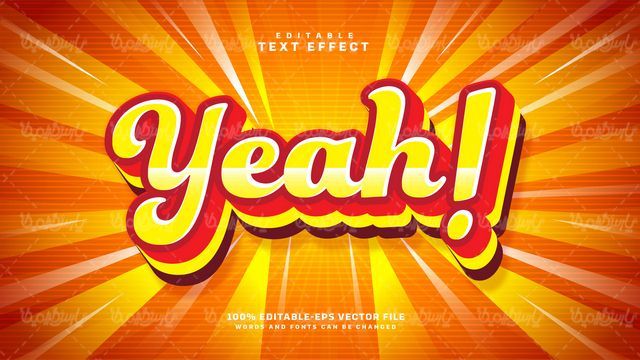 Vector text style