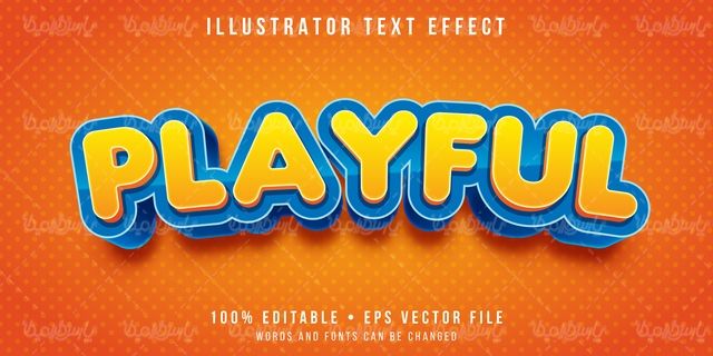 Editable vector font