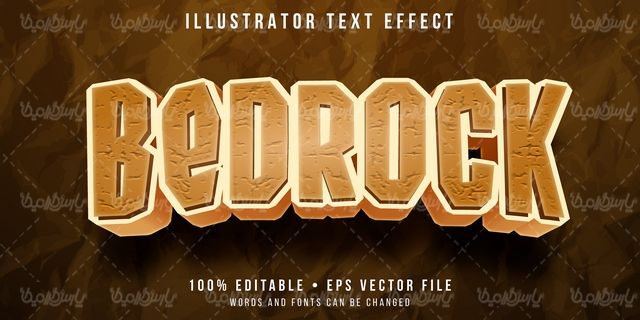 Vector font effect