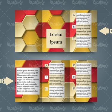 Vector brochure template