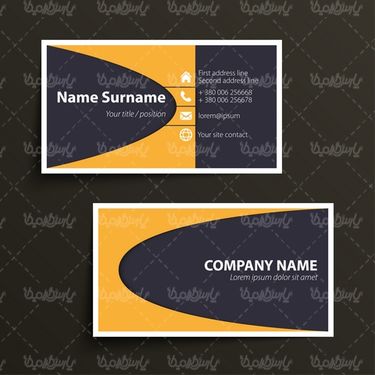 Business card vector