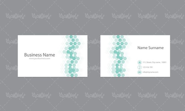 وکتور طرح خام کارت ویزیت