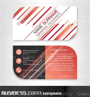 وکتور طرح خام کارت ویزیت