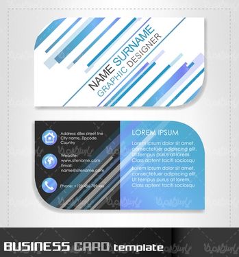 وکتور طرح خام کارت ویزیت