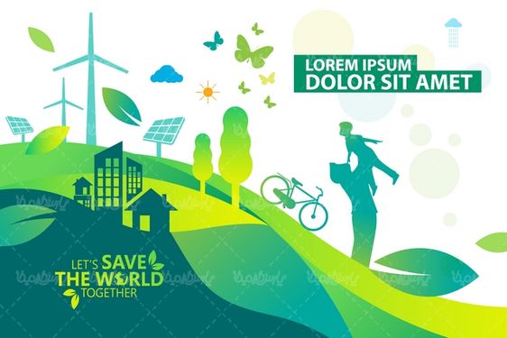 وکتور حفظ کره زمین