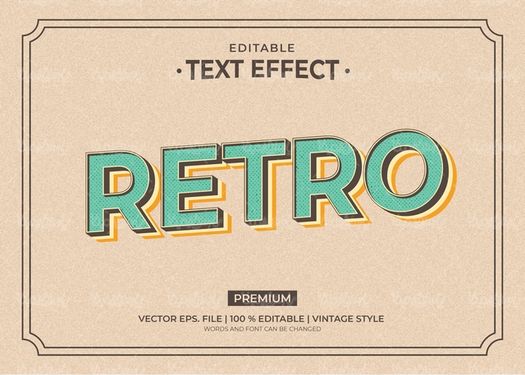 Vector font