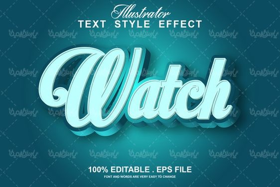 وکتور افکت متنی