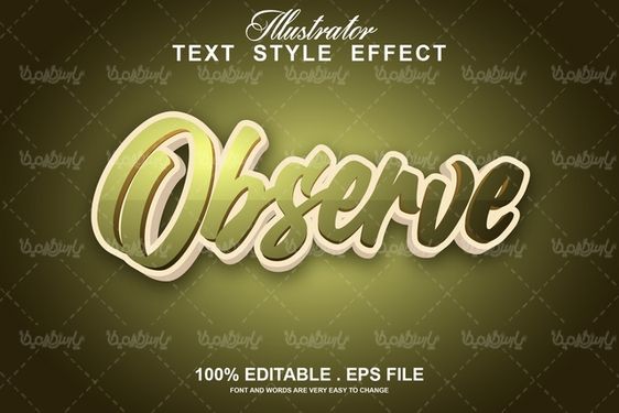 وکتور افکت متنی