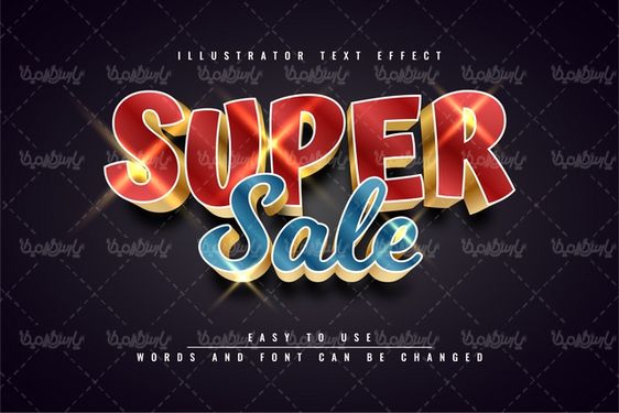 وکتور استایل فونت