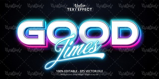 وکتور فونت قابل ویرایش