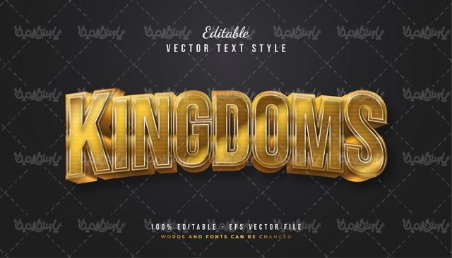 وکتور فونت قابل ویرایش