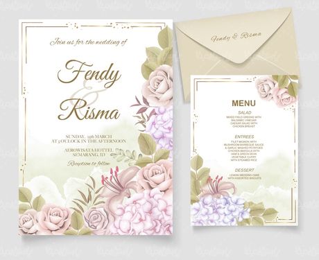 وکتور حاشیه گل