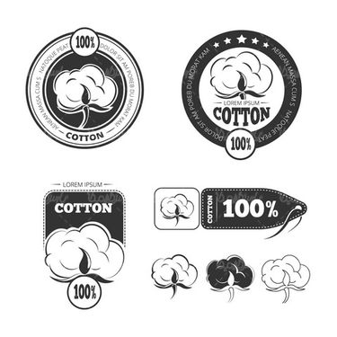 وکتور لوگو پنبه