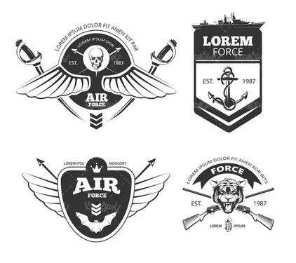 وکتور لوگو دزدان دریایی