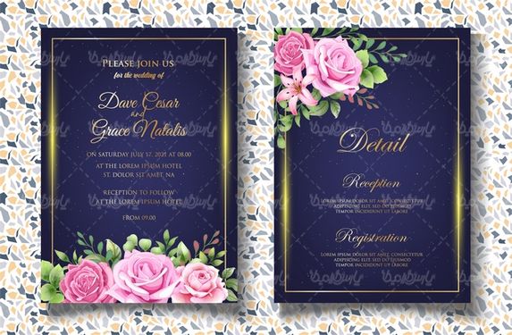 وکتور قاب گل