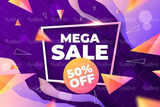 وکتور طرح فروش