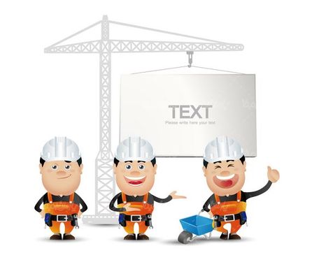 وکتور جرثقیل ساختمانی