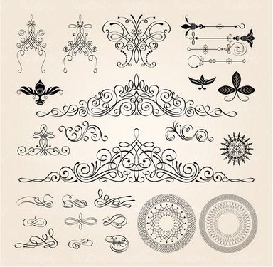 وکتور فریم گل