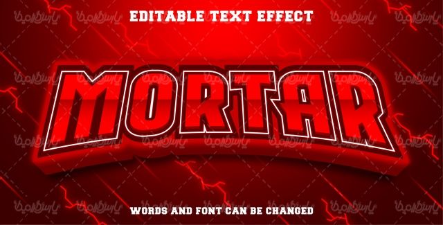 Editable vector font