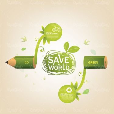 وکتور حفظ کره زمین
