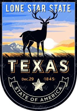 وکتور برچسب گوزن