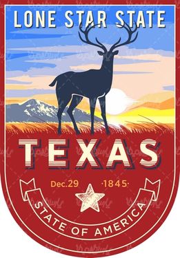 وکتور برچسب گوزن