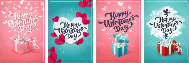 وکتور هدیه ولنتاین