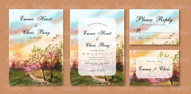 وکتور کارت دعوت