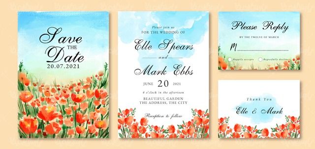 وکتور کارت دعوت