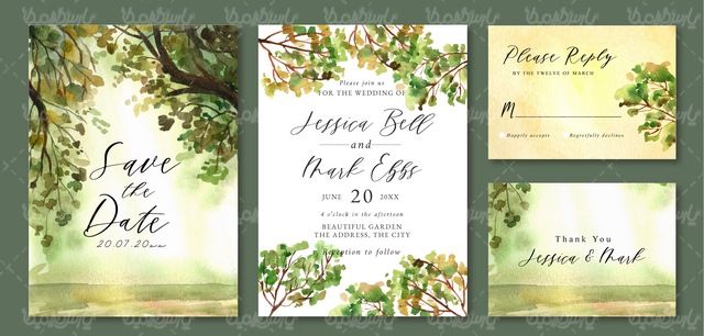 وکتور کارت عروسی