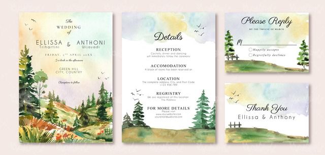 وکتور کارت عروسی