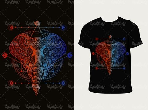 وکتور موکاپ تیشرت