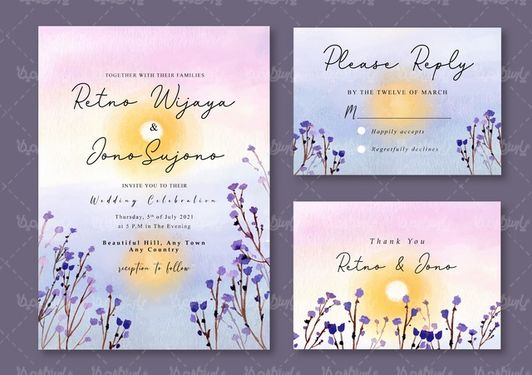 وکتور کارت عروسی