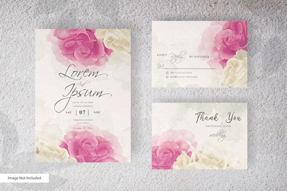 وکتور کارت دعوت عروسی