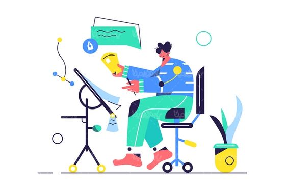 وکتور اداره