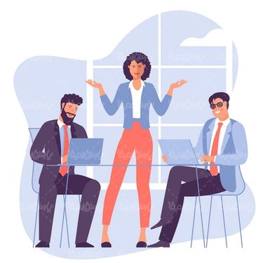 وکتور دفتر کار