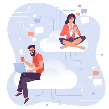 وکتور شبکه های اجتماعی