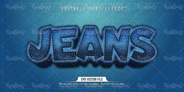 وکتور استایل متن