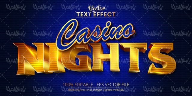 وکتور افکت متن قابل ویرایش