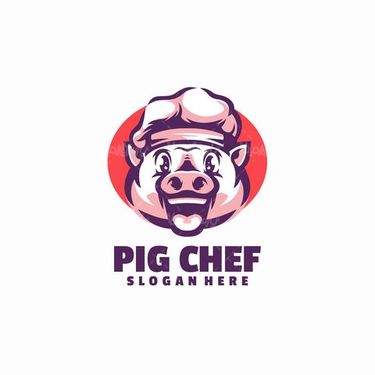 وکتور لوگو خوک